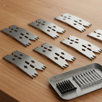 6 Pieces CNC Hold down Clamp Stainless Steel Woodworking Clamping Plate