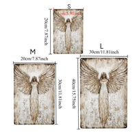 Protective Angel Wall Art Weathered Rustic Protective Angel Sign Ready to Hang