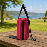 Insulated Water Bottle Bag Soft-Shell Insulated Water Bottle Carrier Oxford Cloth Carry Pouch