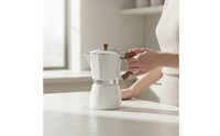 Stovetop Pot Safety Safety Mechanism Italian Coffee Brewer Italian Coffee Pot High Pressure Extraction Stovetop Espresso Brewer