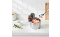 Lidded Seasoning Container Dust-Resistant Seasoning Pot with Measuring Spoon Food-Grade Storage Container Set for Restaurant, Dining Table