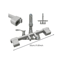 Portable Sink Faucet Handle Lock Quick-Release Double Handle Faucet Lock Anti-Slip Design Safety Hardware Reinforced for Landlords