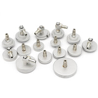 15-Piece Brake Fluid Exchange Adapter Set