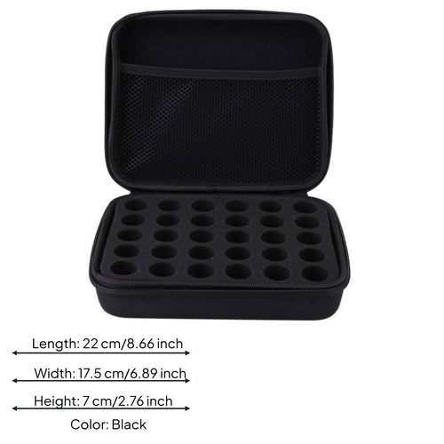 30 Bottle Oil Bag Large Capacity Storage Case Shockproof for Salon