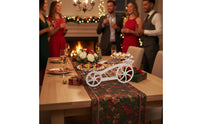 White Party Cake Stand Detachable Plates Double-Layer Cake Stand Food Safe