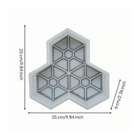 Maple Leaf Paving Form Plastic Maple Leaf Form DIY for Walkways, Gardeners