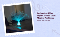 Fiber Optic Celestial Night Light, Color Changing, Battery