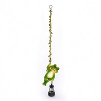 Solar Garden Light with Resin Animal Dusk-to-Dawn Lighting Outdoor for Patio