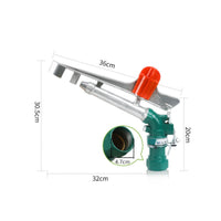Agricultural Sprinkler Dust Suppression 360 Degree Irrigation Sprinkler
