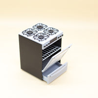 Miniature Oven Dollhouse Kitchen Accessory for Playset