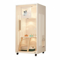 Multi-Level Cat Villa Easy to Clean Multi-Level Cat Enclosure Good Ventilation for Living Room, Bedroom