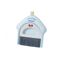 Desktop Cleaning Brush Compact House-Shaped Cleaning Brush Arched Handle