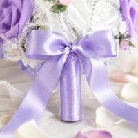 White and Purple Wedding Floral Arrangement Western Design Floral Decor Won't