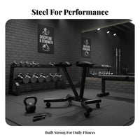 Easy Mobility Dumbbell Rack with Wheels Locking Casters Dumbbell Rack Stand Space-Saving Home Gym Storage Organizer Large Capacity