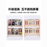 多机位直播支架多层手机支架桌面落地直播手游充电散热收纳展示架