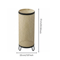 Hollow Metal Frame Umbrella Rack Freestanding Umbrella Holder Ventilated Household Storage for Businesses