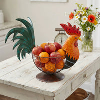Hen Egg Basket Tabletop Display Chicken Egg Holder Decorative for Desktop