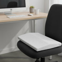 Memory Foam Pillow Ergonomic Backrest Support Cushion Zippered
