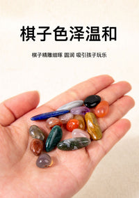 跨境 Mancala木制宝石棋颗粒仓益智玩具空间思维非洲棋桌面游戏棋
