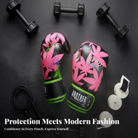 Single-Piece Molding Boxing Gloves Shock Absorption Sanda Training Gloves Multi-Layer Padding Fighting Gear Wrist Support for Boxers, Adults, Children, Spar Arena, Striking Bag Workout, Gym