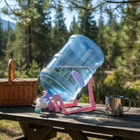 Water Bottle Dispenser Stand Thickened PP Material Foldable Water Jug Stand
