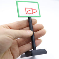 1:12微缩娃娃篮球架仿真迷你运动器材模型娃用过家家玩具模型摆件
