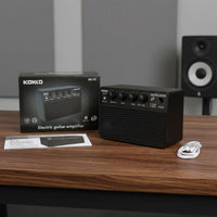 USB-C Charging 10W Bluetooth Guitar Amp Built-in Effects Mini Electric Guitar Amplifier Quiet Practice for Outdoor