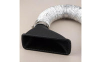 Carbon Fiber Pattern Air Duct Kit Universal Fit Carbon Fiber Pattern Air Funnel Easy to Install for Race Track