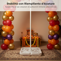 Balloon Arch Water-Fillable Base for Party Decorations and Backdrops