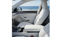 Padded Center Armrest Box Shield Cover Matte Center Console Armrest Cover Long-Lasting Soft for Electric Vehicle Owners