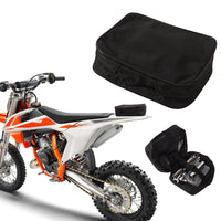 Universal Off-Road Motorcycle Rear Fender Bag with Nylon Trim, Dustproof, Toolbox Bag