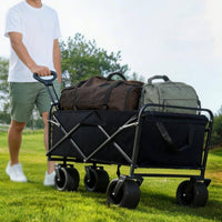 Foldable Camping Cart Replacement Liner Sturdy Camping Cart Textile Liner Washable Wagon Replacement Basket Waterproof for Campers