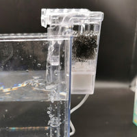 Aquarium External Hang-on Filter - 3-in-1 Waterfall Filter Pump