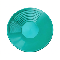 Classifier Washing Sieve Tray for Material Separation, Gold Sifting Classifier for Sediment, Manual Gold Washing Pan, Large G