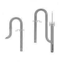 Aquarium Inflow Outflow Pipe Kit Rust Resistant Surface Skimmer Pipe Set