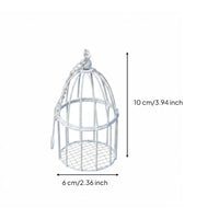 Miniature Birdcage Domed Top Hanging Birdcage Ornament European Design