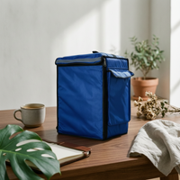 Cleaning Tool Bag Structured Tool Bag with Shoulder Strap Heavy-Duty