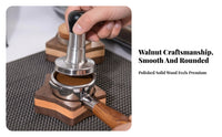 Ergonomic Espresso Station with Brush