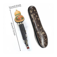Gourd Flute Professional Grade Easy to Play Chinese Gourd Flute for Kids