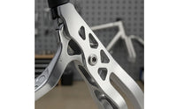 Folding Bike Brake Lever CNC-Machined Adjustable Reach Brake Lever Silver Finish