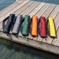 Automatic Inflatable Life Vest Belt for Adults - Portable Fishing Boating Swim Aid with High Buoyancy