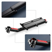 Aluminum Alloy Rear Bike Rack Quick Release Bike Rack with Reflector Lightweight Cycle Luggage Carrier Heavy Duty for Commuting