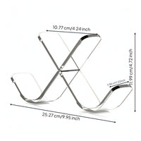 Acrylic Puck Stand with Cradle One-Piece Puck Display Stand Transparent Display Case with Cradle Modern for Shelf, Home Office