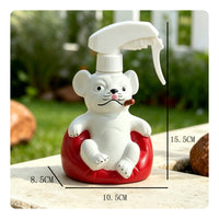 Cartoon Dog Mister Ergonomic Grip Dog Spray Bottle Spill-Resistant
