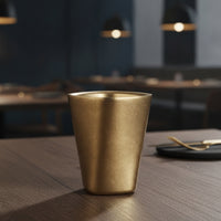 Stainless Steel Cup Heat Resistant Stainless Steel Drinking Cup Portable Cups for Bar, Tea Service