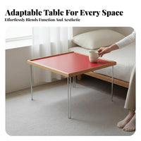 Minimalist Square Stand Space-Saving side Table flexible for Young Adults