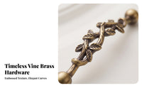 Tree Leaf Branch Cabinet Handle
