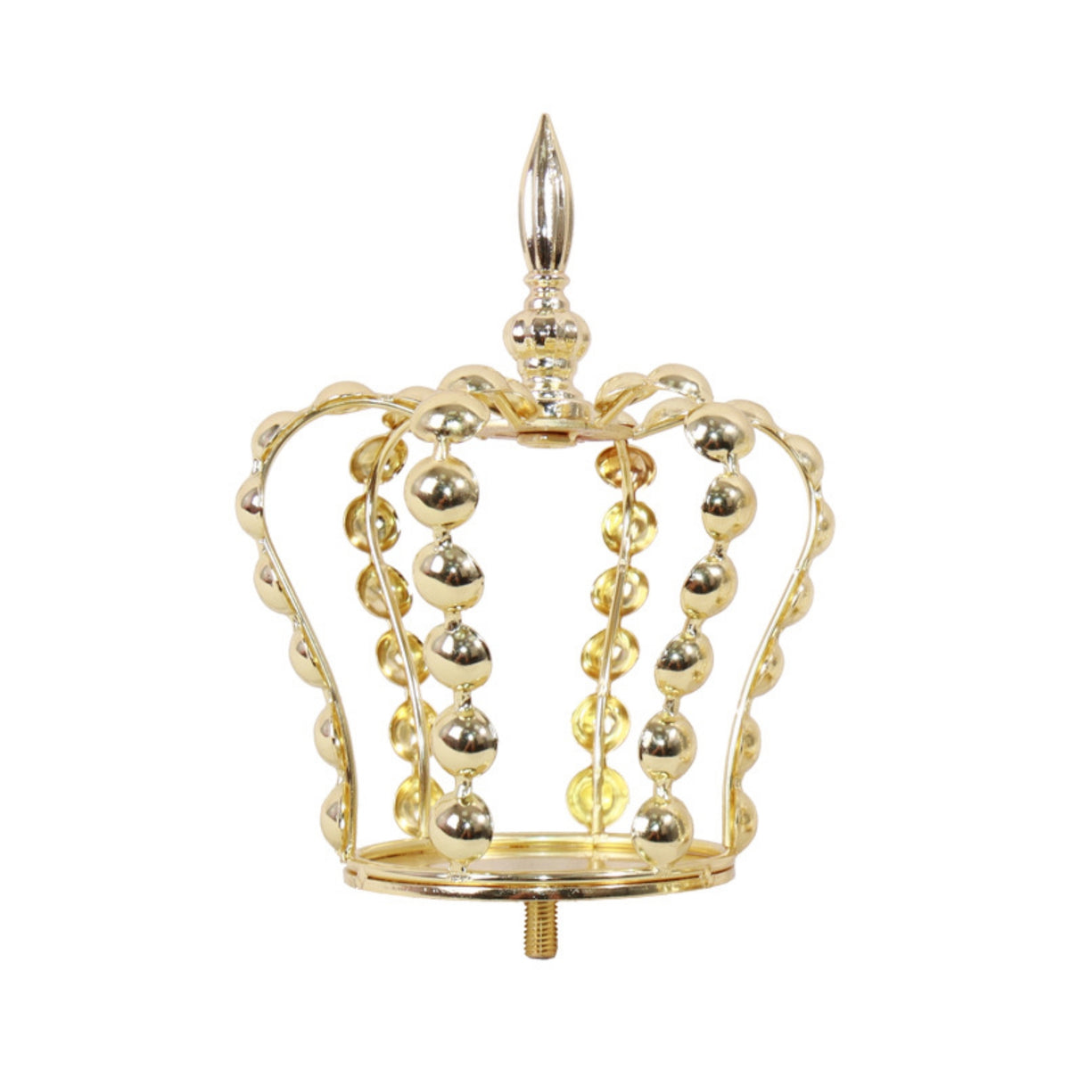 Costume Accessory Special Occasion Elegant Gold Metal Crown