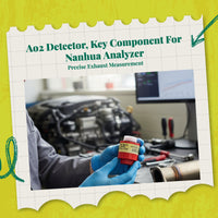 Exhaust Gas Analyzer, air CO gas CO gasmponent detector, instant graphing, automotive emission testing, handheld device