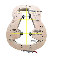 OM Guitar Mold Adjustable Tool Set Non-Warping for Workshop